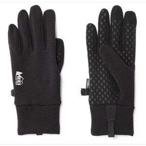 REI Polartec Power Stretch Fleece Gloves 2.0 Medium NEW